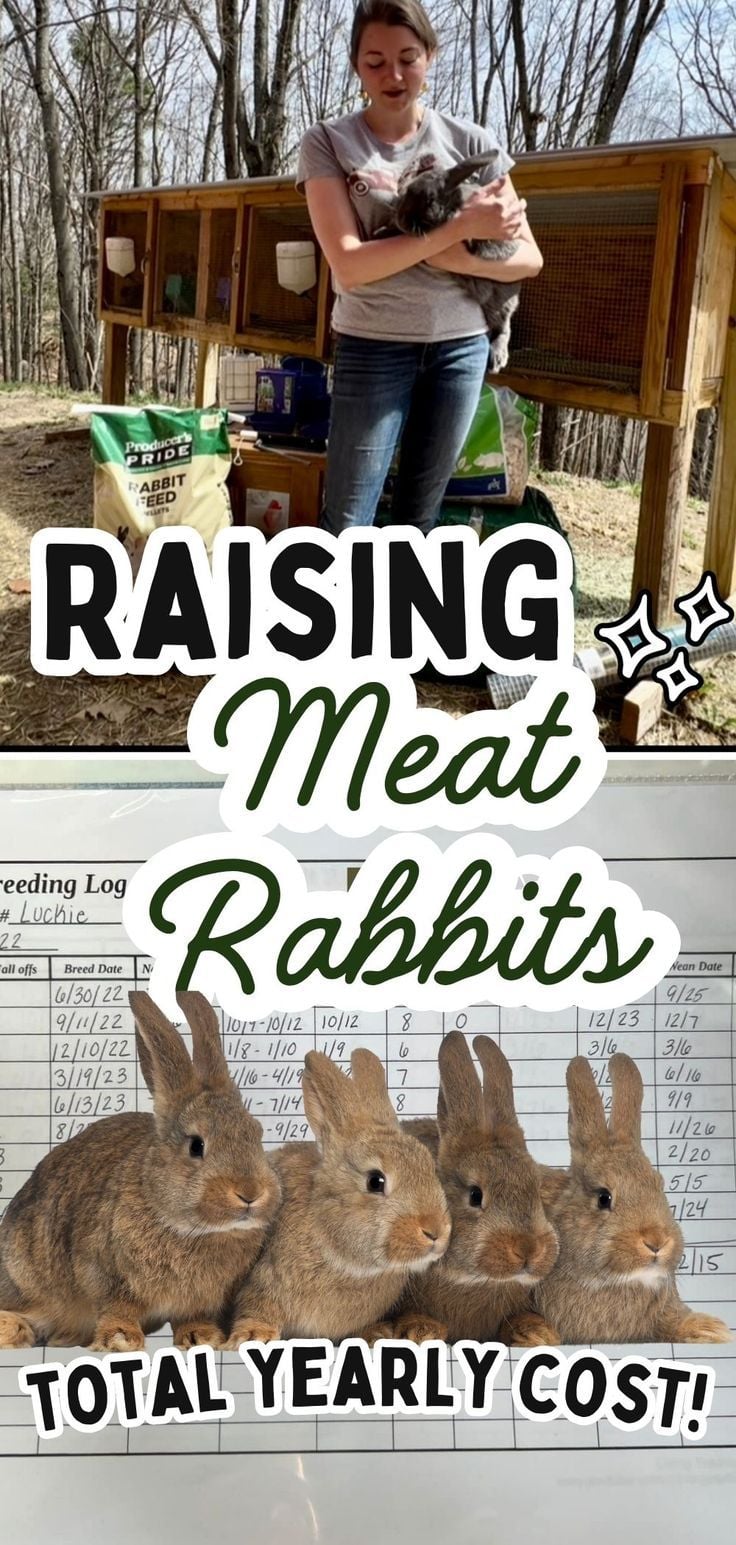 Salary Rabbit Total Cost to Raise Meat Rabbits in a Year