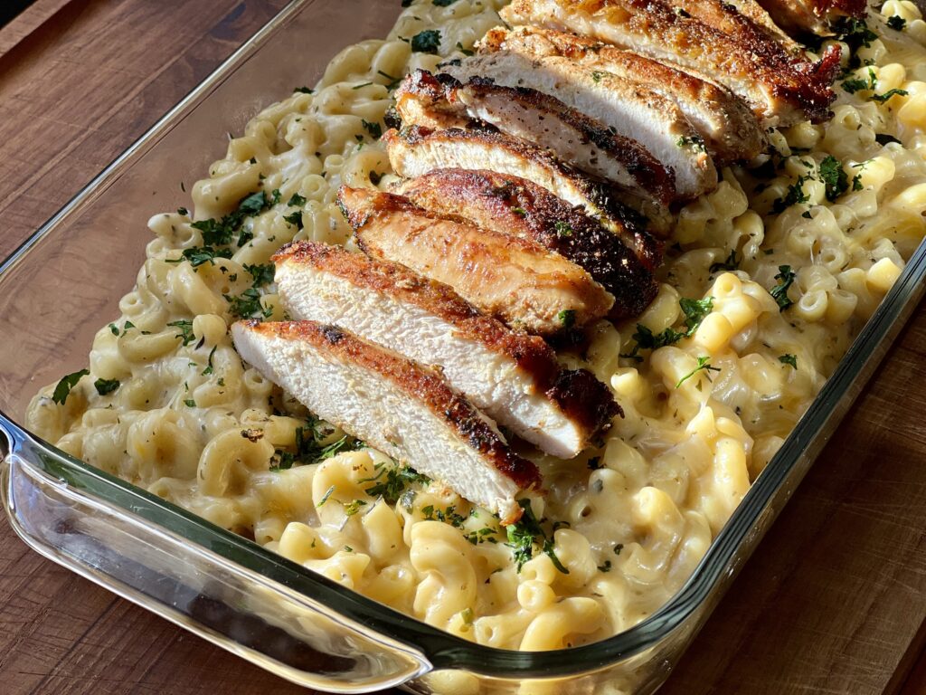 tuscan rabbit Mac and cheese