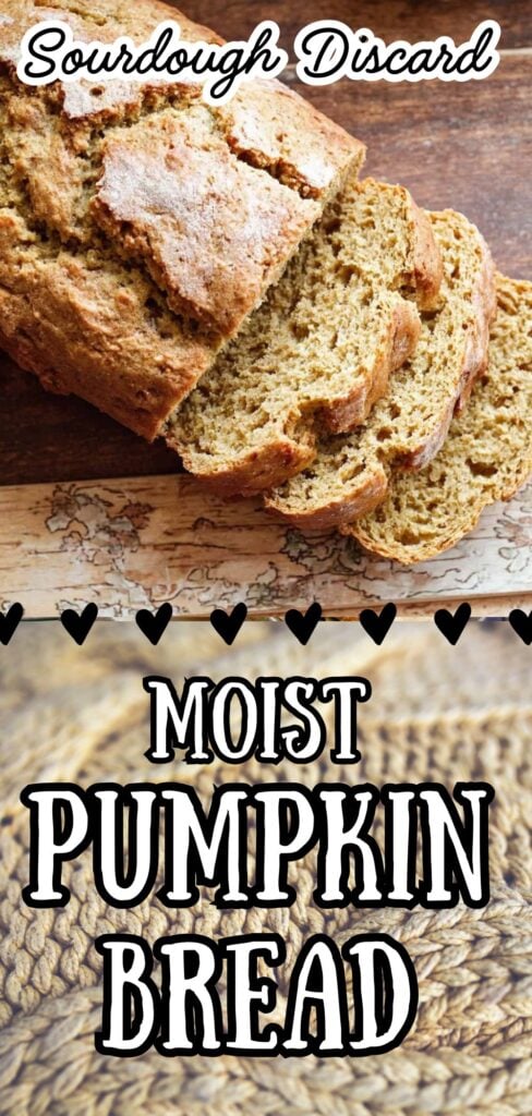 This sourdough discard pumpkin bread is moist, healthy, and incredibly easy to make. A simple quick bread recipe, it’s the perfect way to use up extra sourdough discard while enjoying classic pumpkin flavor. Soft, tender, and full of warm spices, this pumpkin sourdough discard bread is great for fall baking, breakfast, or snacks. One of the best easy sourdough discard recipes!