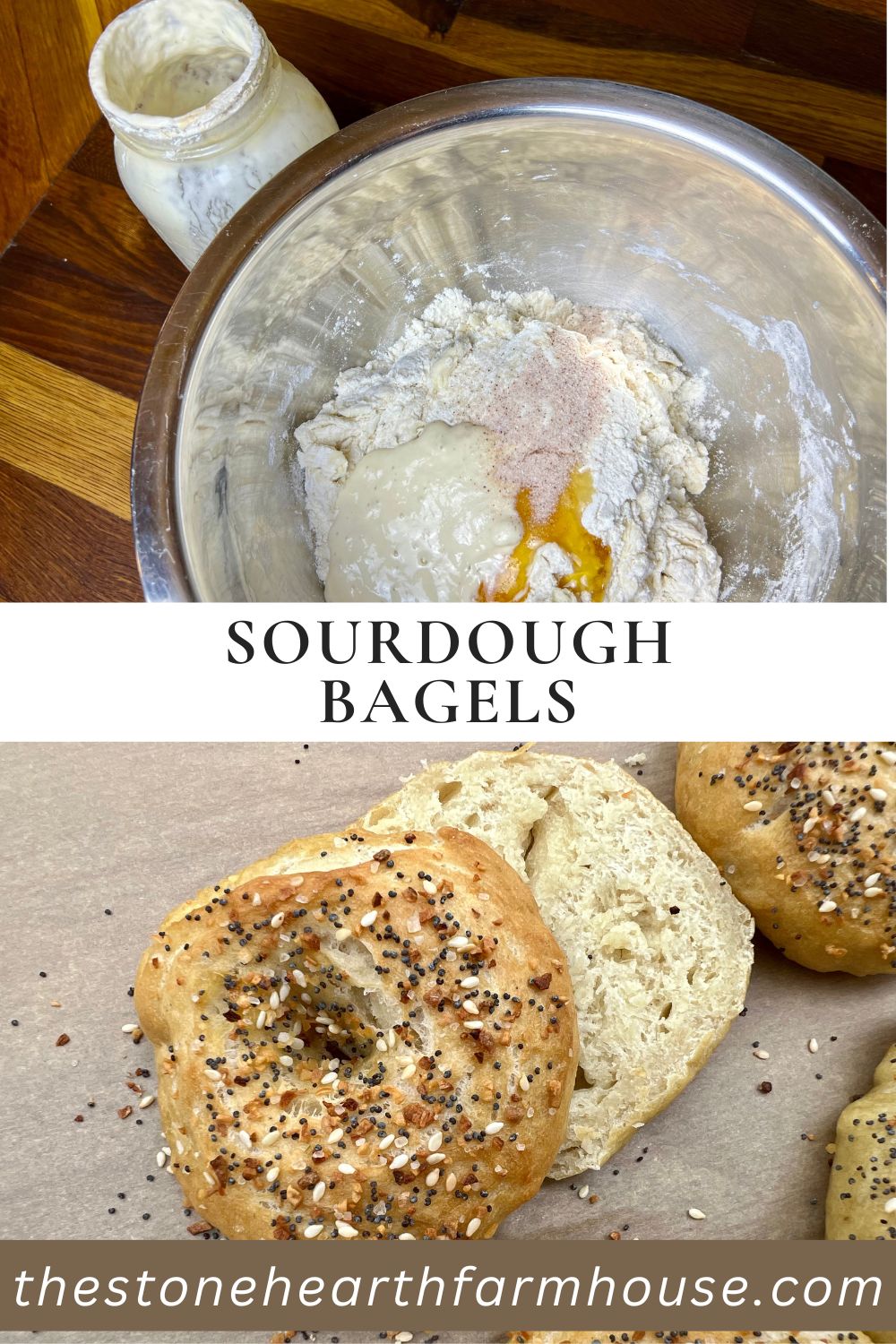 Sourdough Bagels: The Best Homemade Bagels