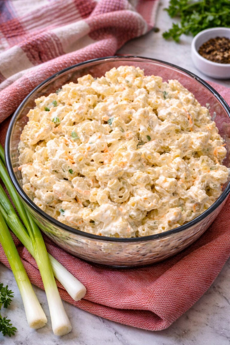 The Best Hawaiian Macaroni Salad for BBQs and Potlucks