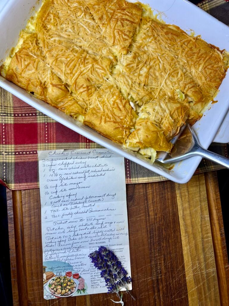 Chicken Crescent Casserole – A Handwritten Family Favorite
