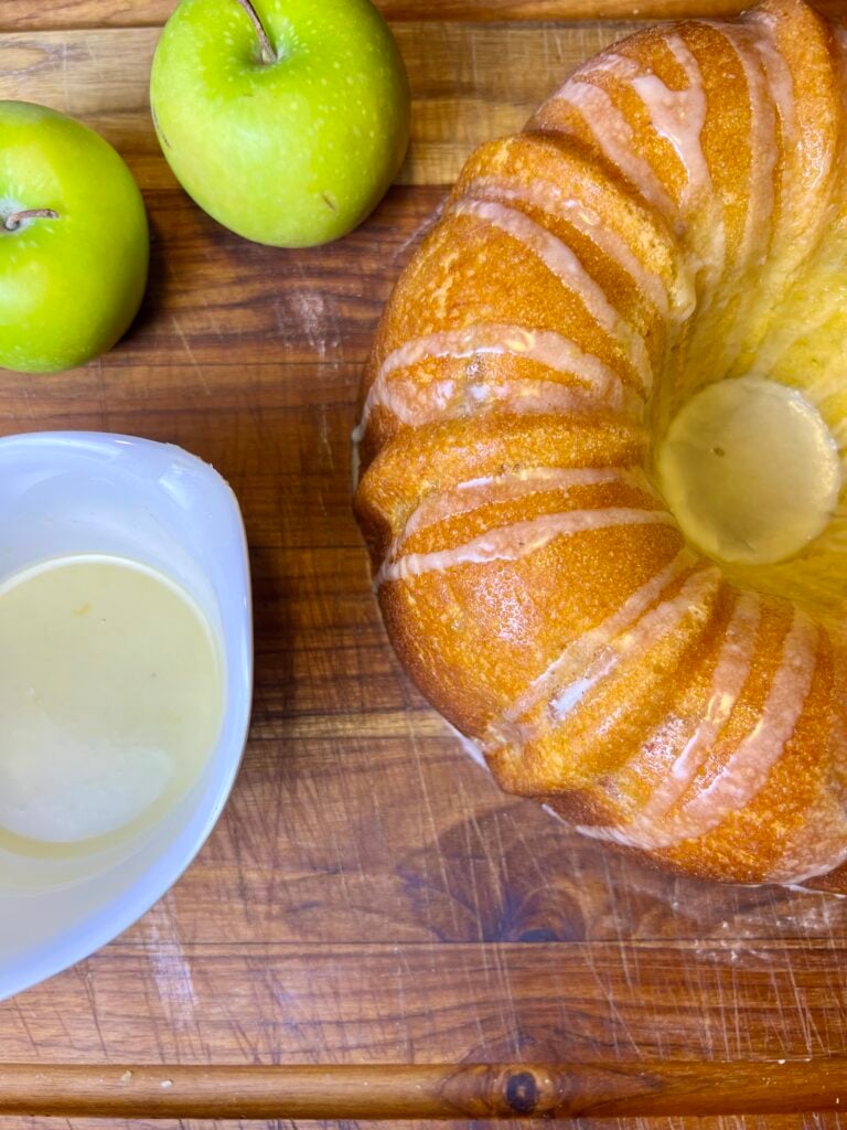 The Best Apple Bundt Cake with Citrus Glaze