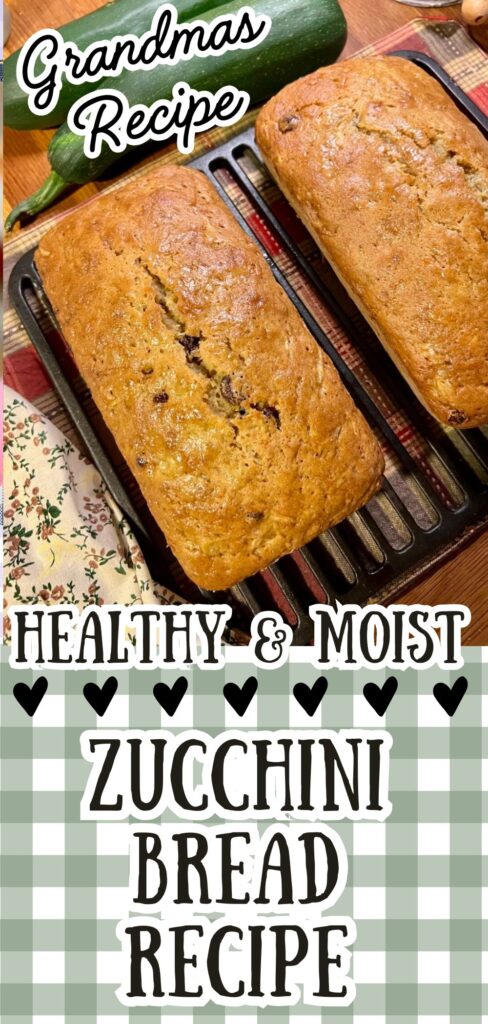 This healthy and moist zucchini bread recipe is a simple, easy classic straight from grandma’s kitchen. Soft, flavorful, and perfectly spiced with cinnamon, this zucchini bread is one of the best easy recipes for using fresh zucchini. Customize it with healthy chocolate chips, added protein, or even savory twists. Perfect for quick baking, wholesome snacks, or an easy homemade bread the whole family will love.
