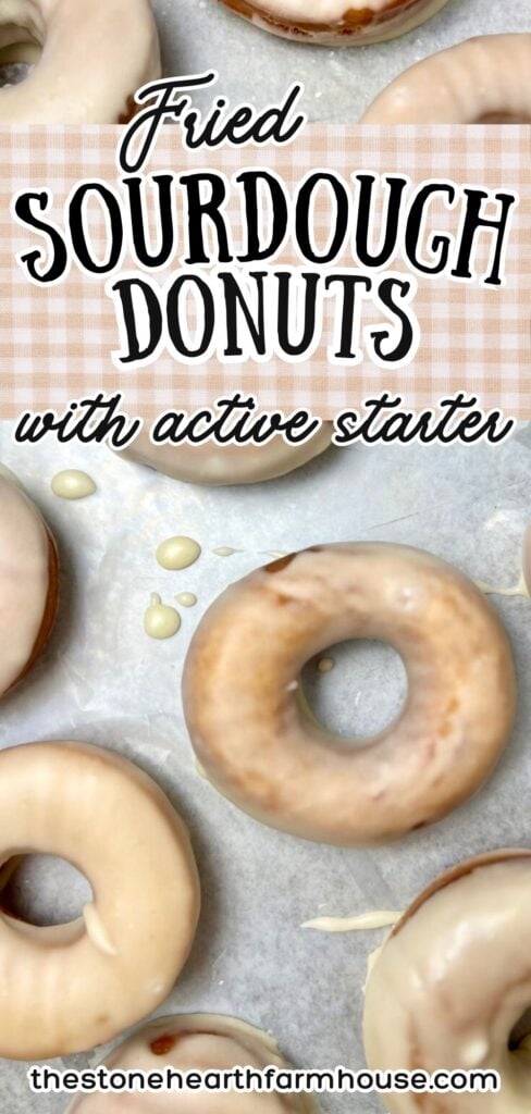 These are truly the best sourdough donuts, soft, fluffy, and made completely from scratch. This homemade sourdough donut recipe creates light, tender donuts with a classic glaze and incredible flavor. Perfect for breakfast, brunch, or a special treat! These donuts are made with active sourdough starter and fermented over night. An easy, reliable recipe that delivers bakery-style donuts at home.