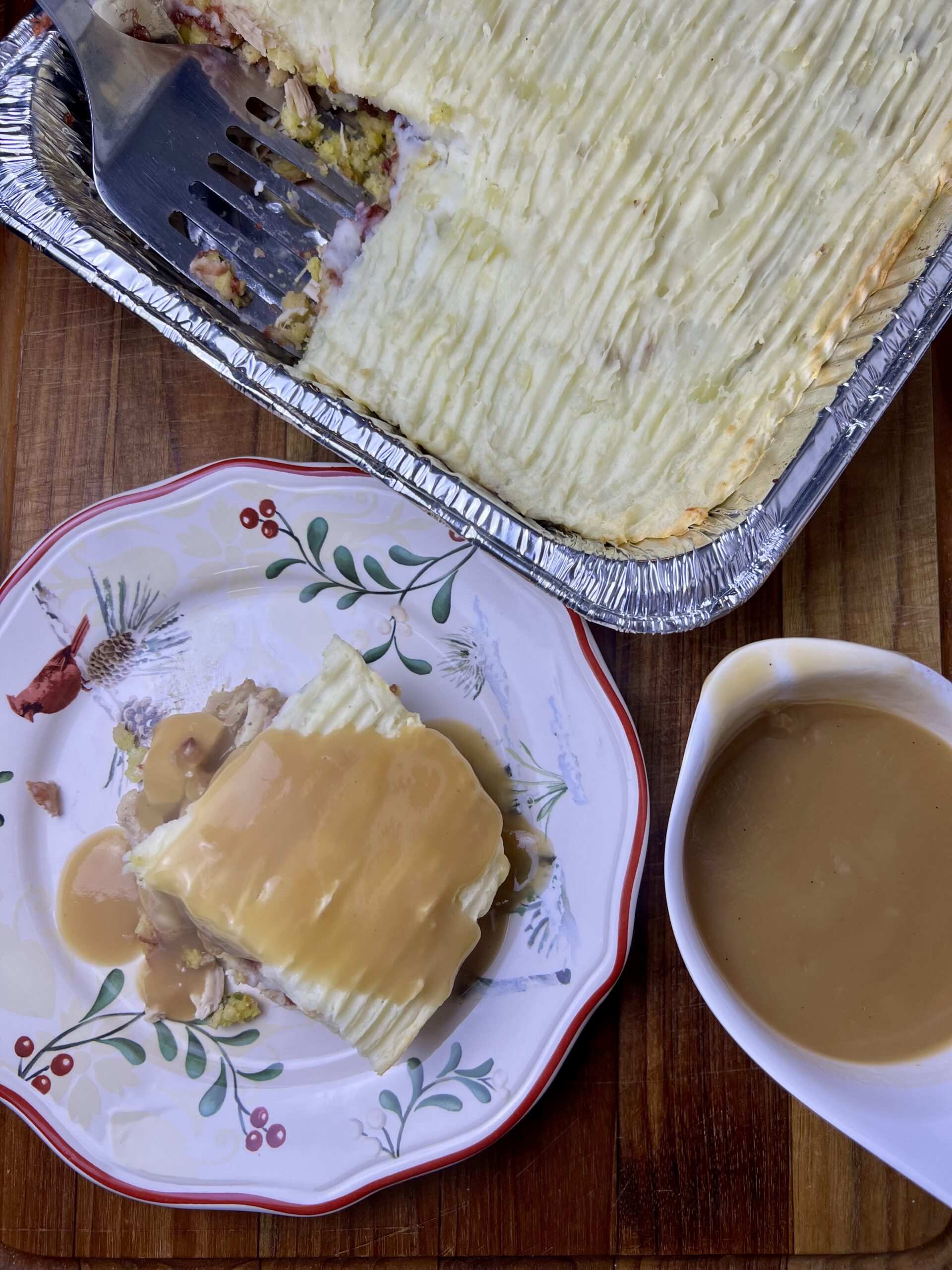 Easy Thanksgiving Casserole with Leftovers