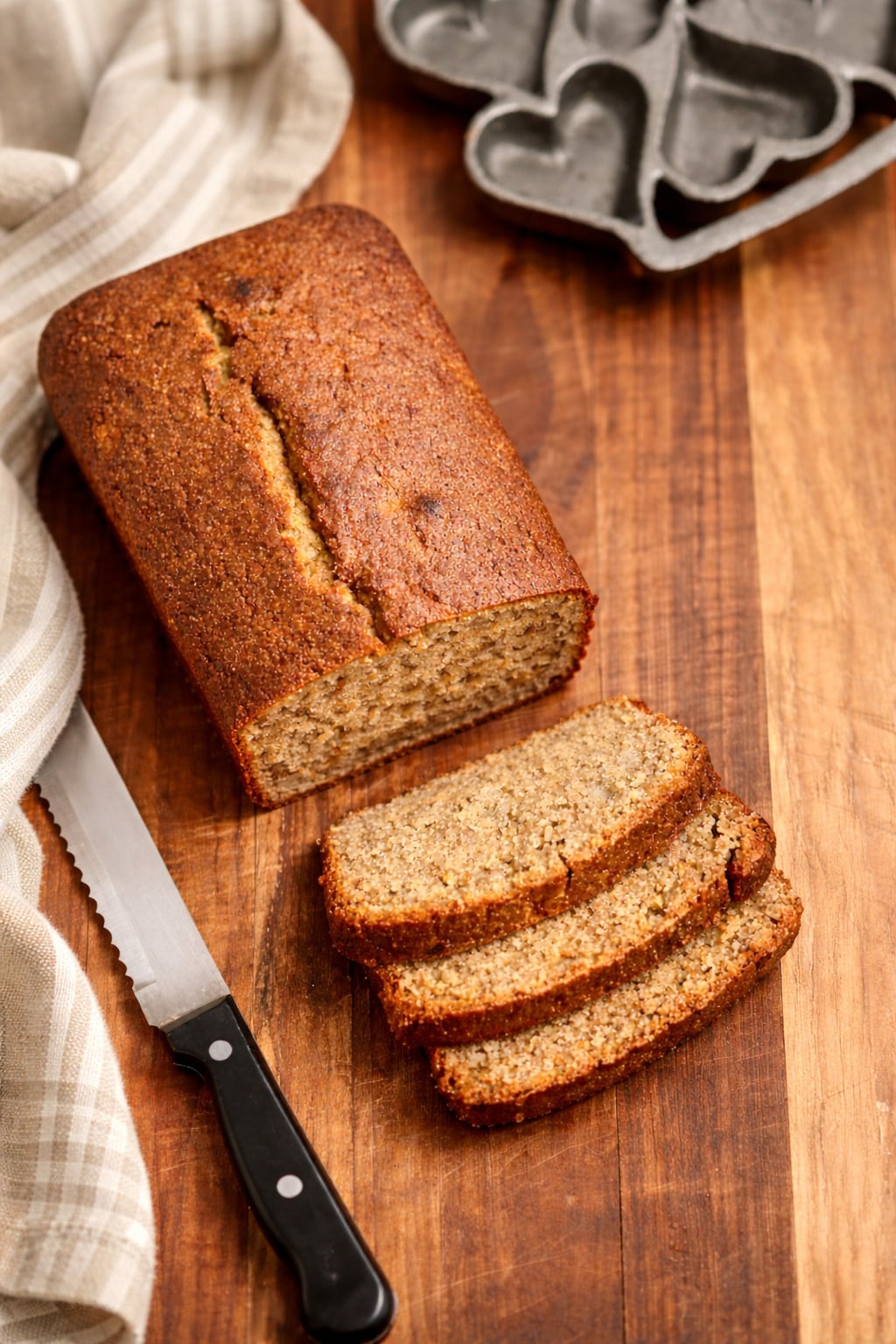 Fresh Milled Banana Bread with Soft White Wheat Berries