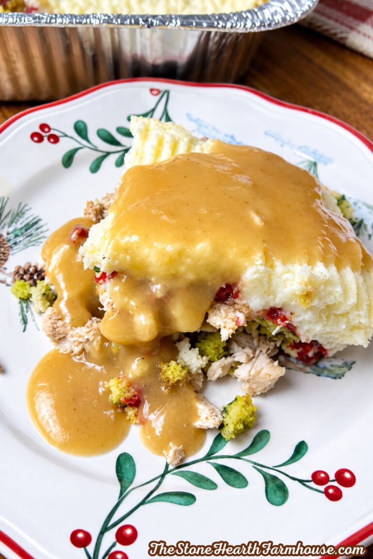 Leftover Thanksgiving Casserole
