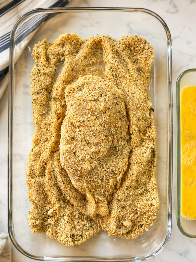 applebees lemon chicken recipe with hand-breaded chicken breasts coated in parmesan breadcrumb mixture